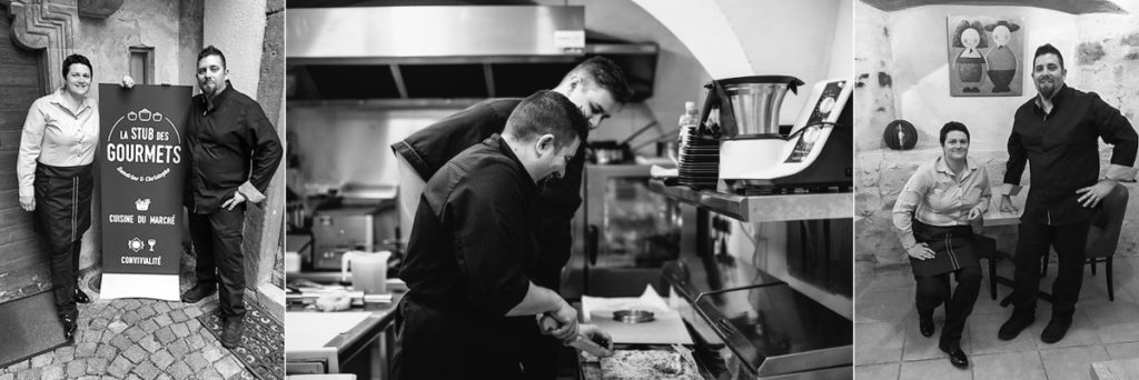 Sandrine et Christophe La Stub des Gourmets